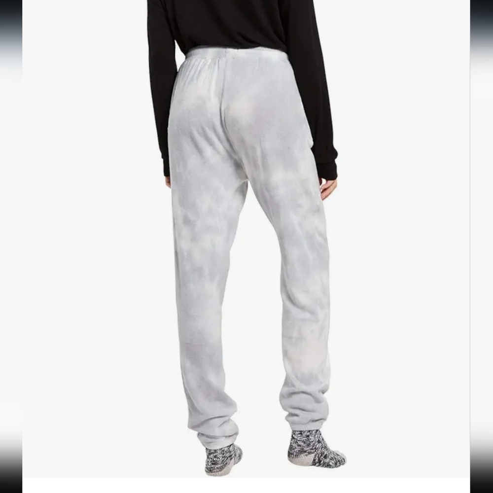 VOLCOM Lil Fleece Pants White and Grey Joggers Loungewear Sweatpants Sz XXL NWT - Picture 2 of 15